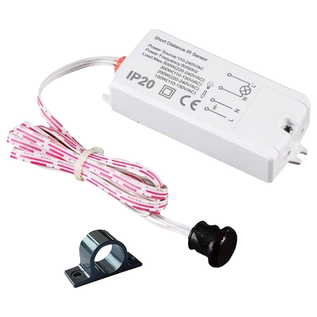 VITO MS10 - Infrarood Bewegingssensor Opbouw - IP20 - Wit - Bewegingsmelder-0