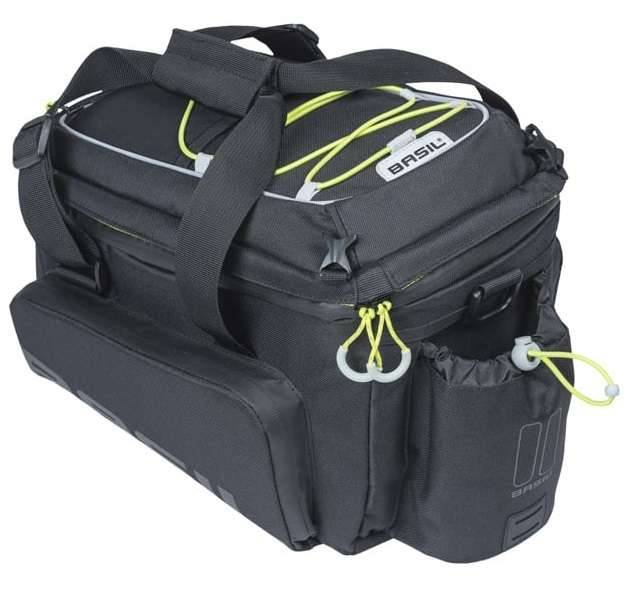 Bagagedragertas Basil Miles XL Pro MIK 9-36 liter 33 x 19 x 19 cm - zwart-0