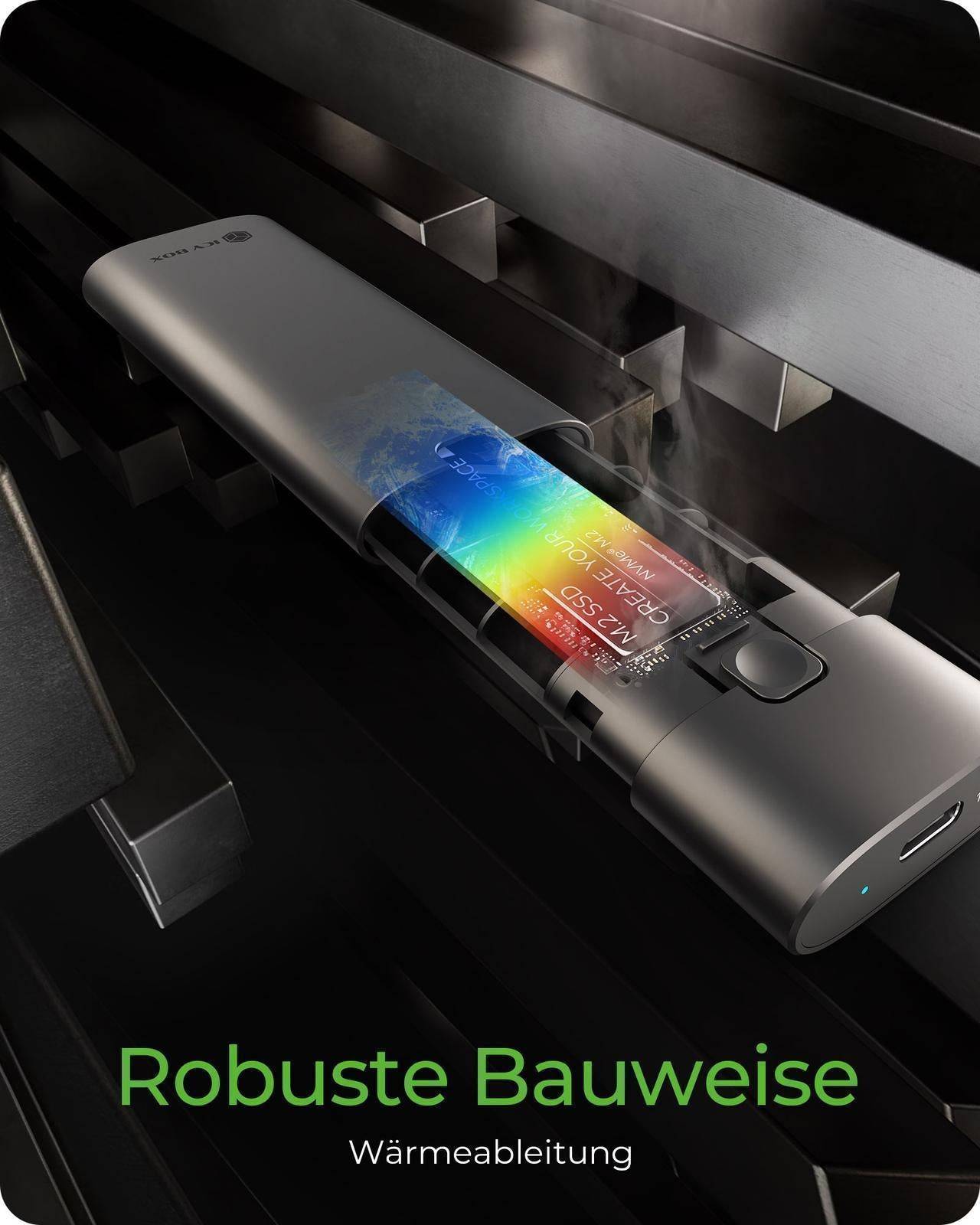 Go. IcyBox Spade Case 1806 NVMe M.2 USB 3.2 Gen 2 Type-C-3