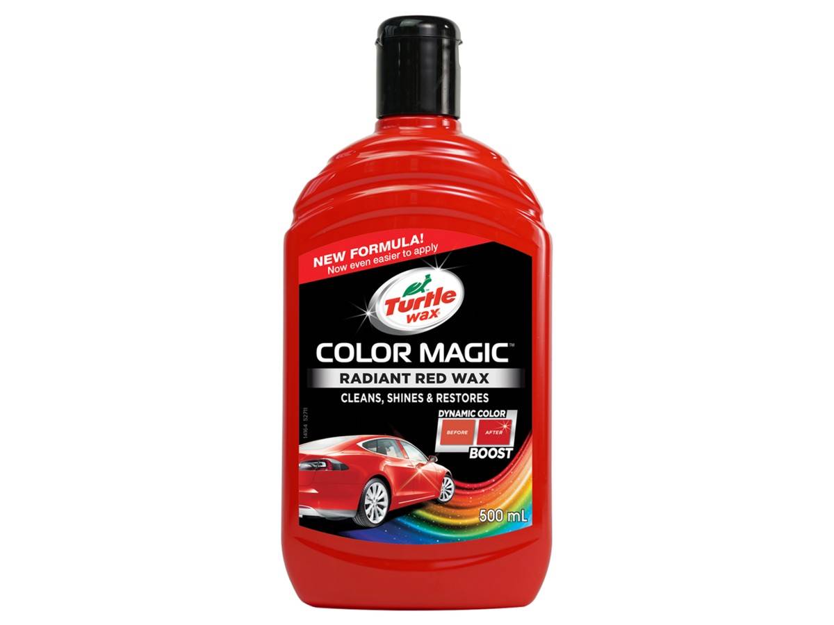 Turtle Wax 52711 Color Magic Radiant Red Wax 500ml-0