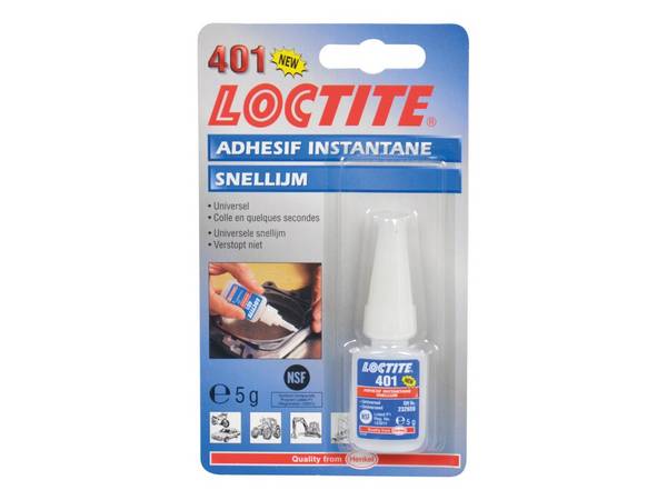 Loctite 401 Snellijm 5gr