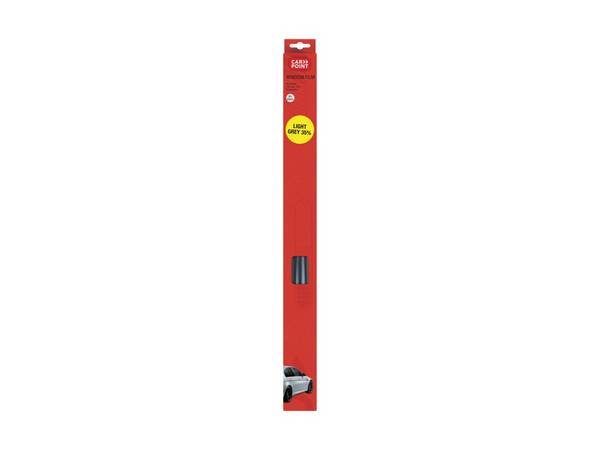 Carpoint Ruitenfolie Lichtgrijs 35% 300x50cm
