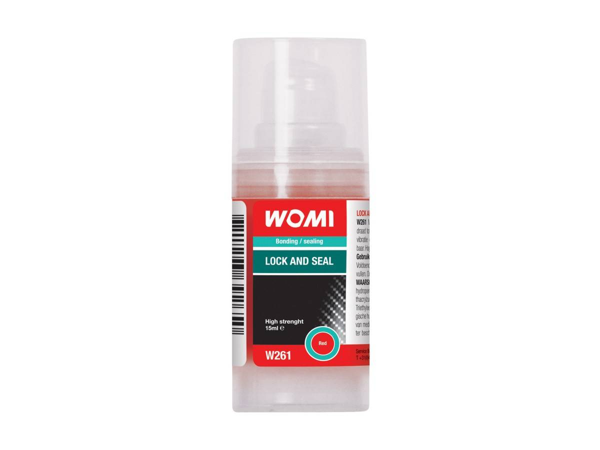 Womi W261 Lock and Seal 15ml Red-0