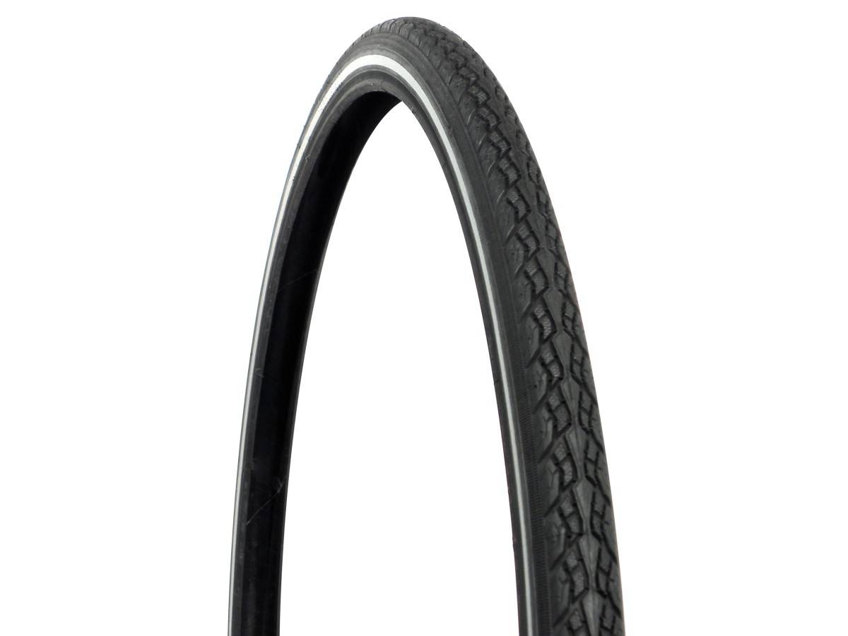 Dresco Anti-Lek Buitenband Metro Elite 28x1 5/8x 1 3/8 (37-622) Reflectie Zwart-0