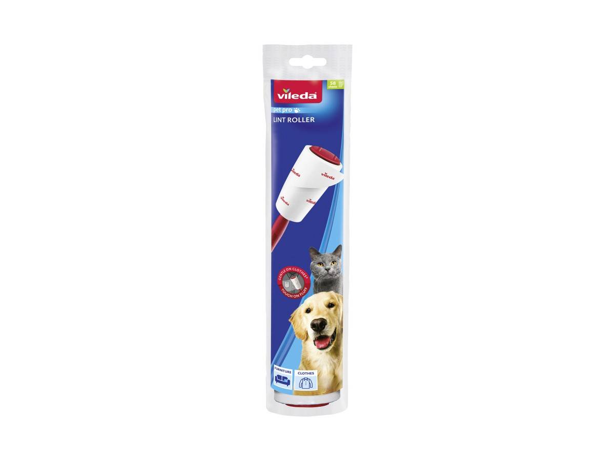 Vileda Pet Pro Textiel Kleefborstel-0