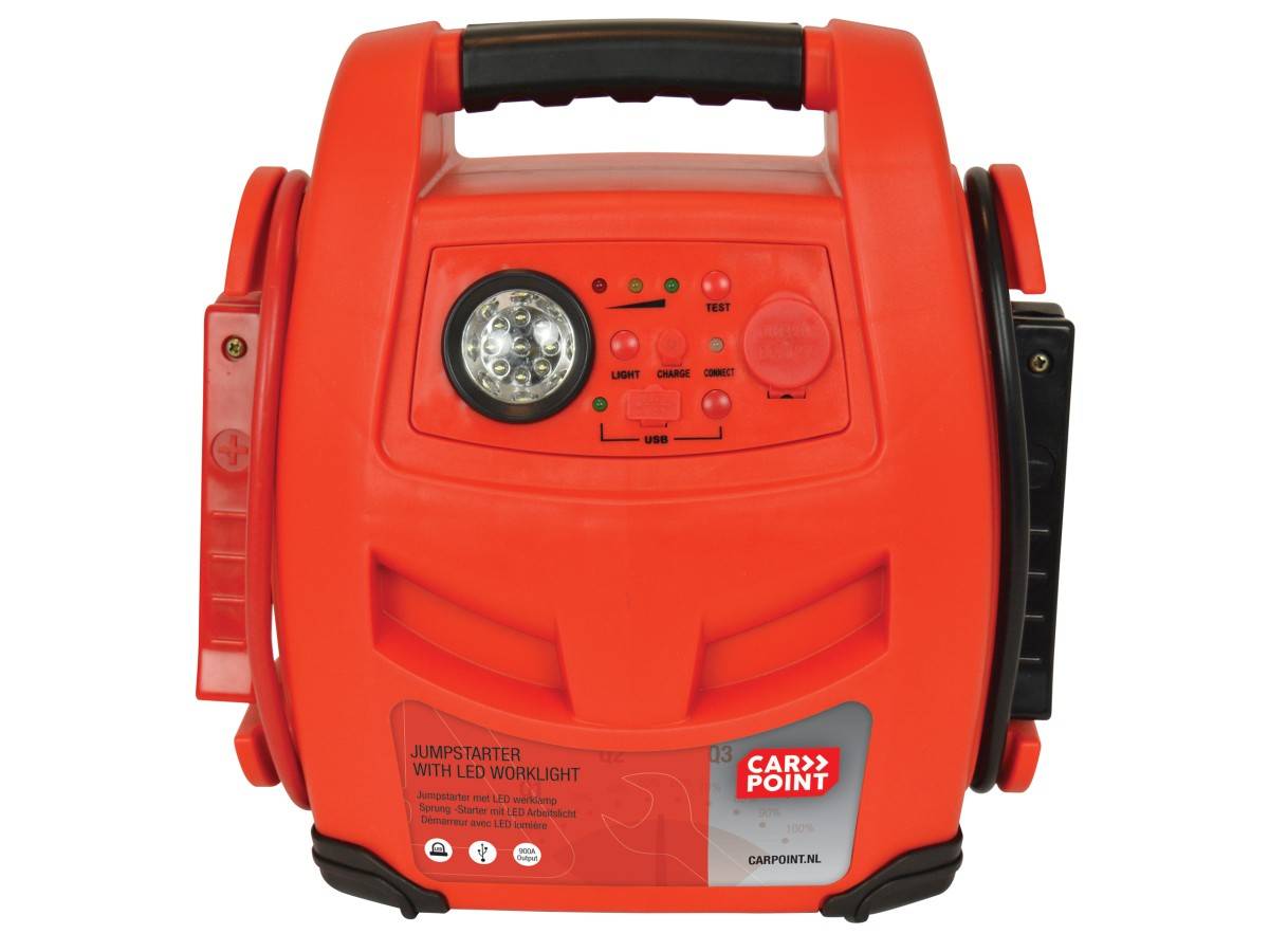 Carpoint Jumpstarter 12V/17AH 2in1 LED-0