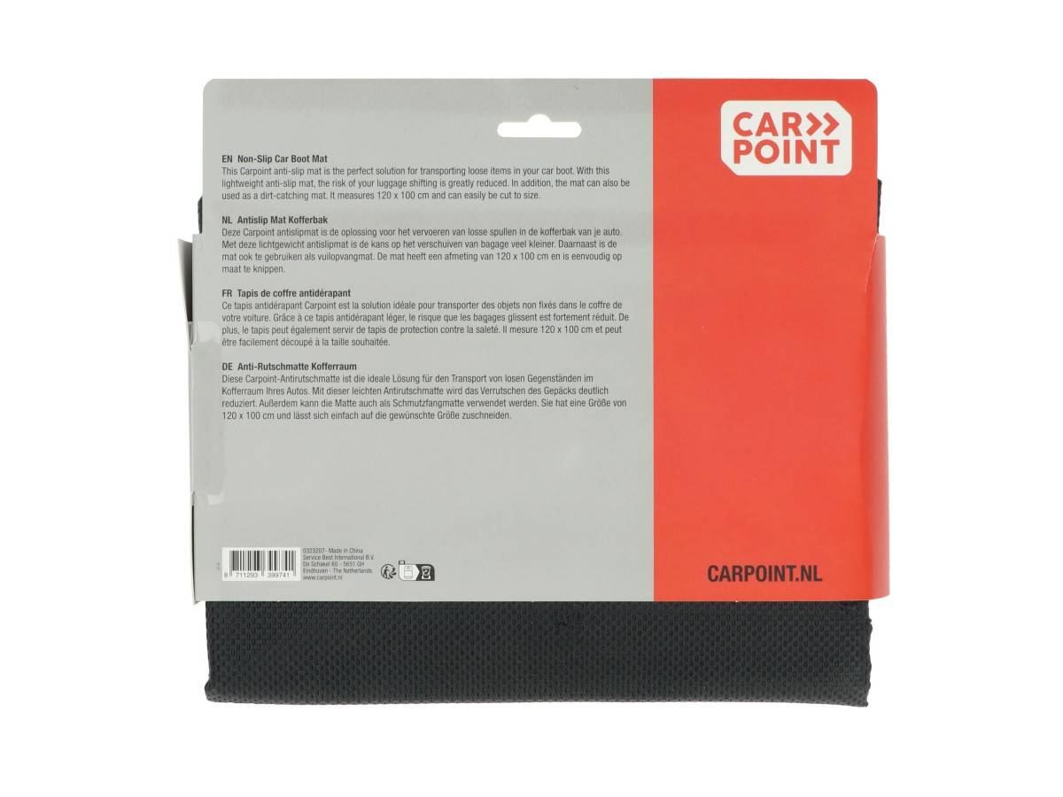 Carpoint Antislip Mat Kofferbak Fijnmazig 120x100cm-0