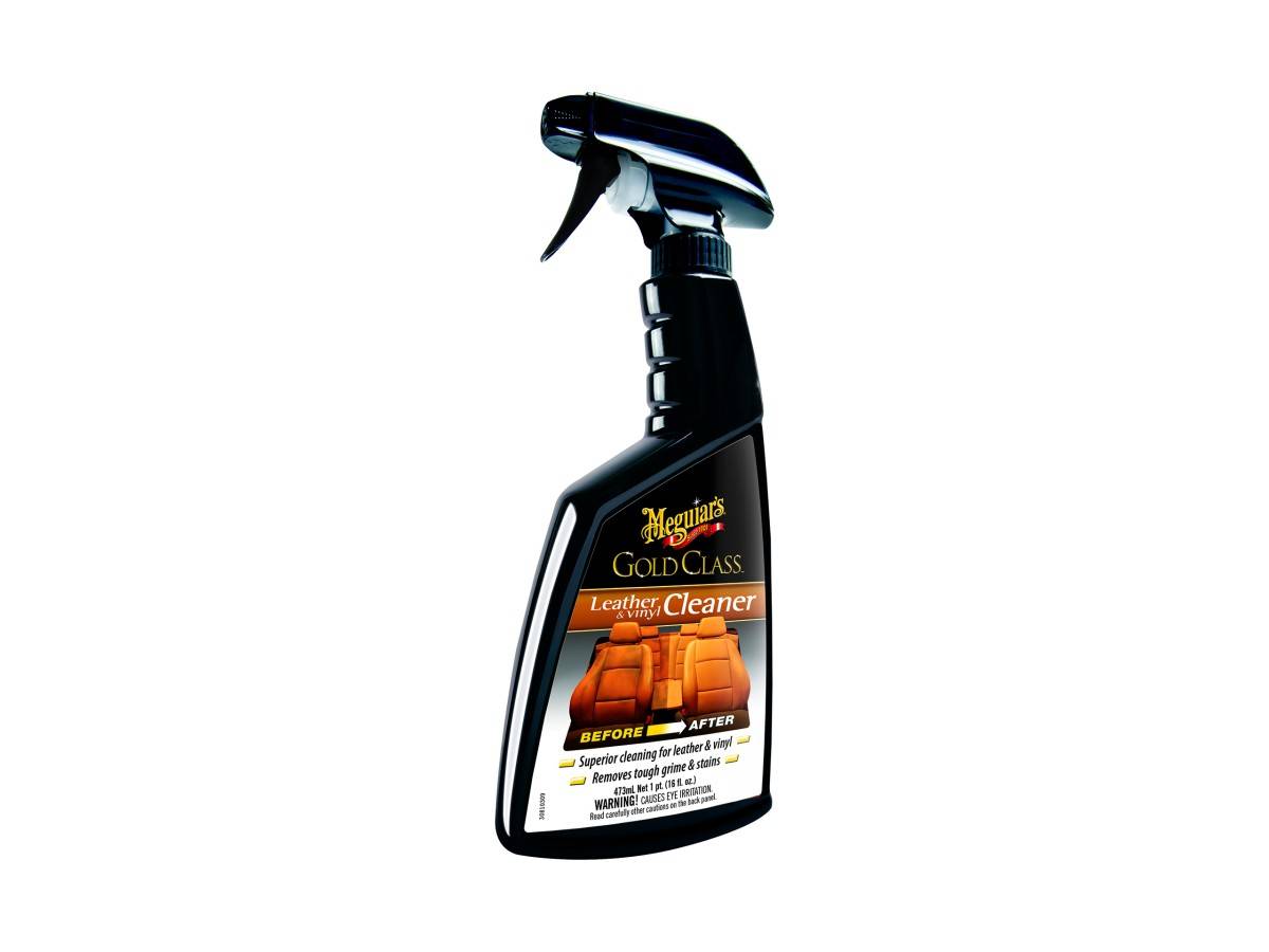 Meguiar's Gold Class Leather & Vinyl Cleaner 473ml-0