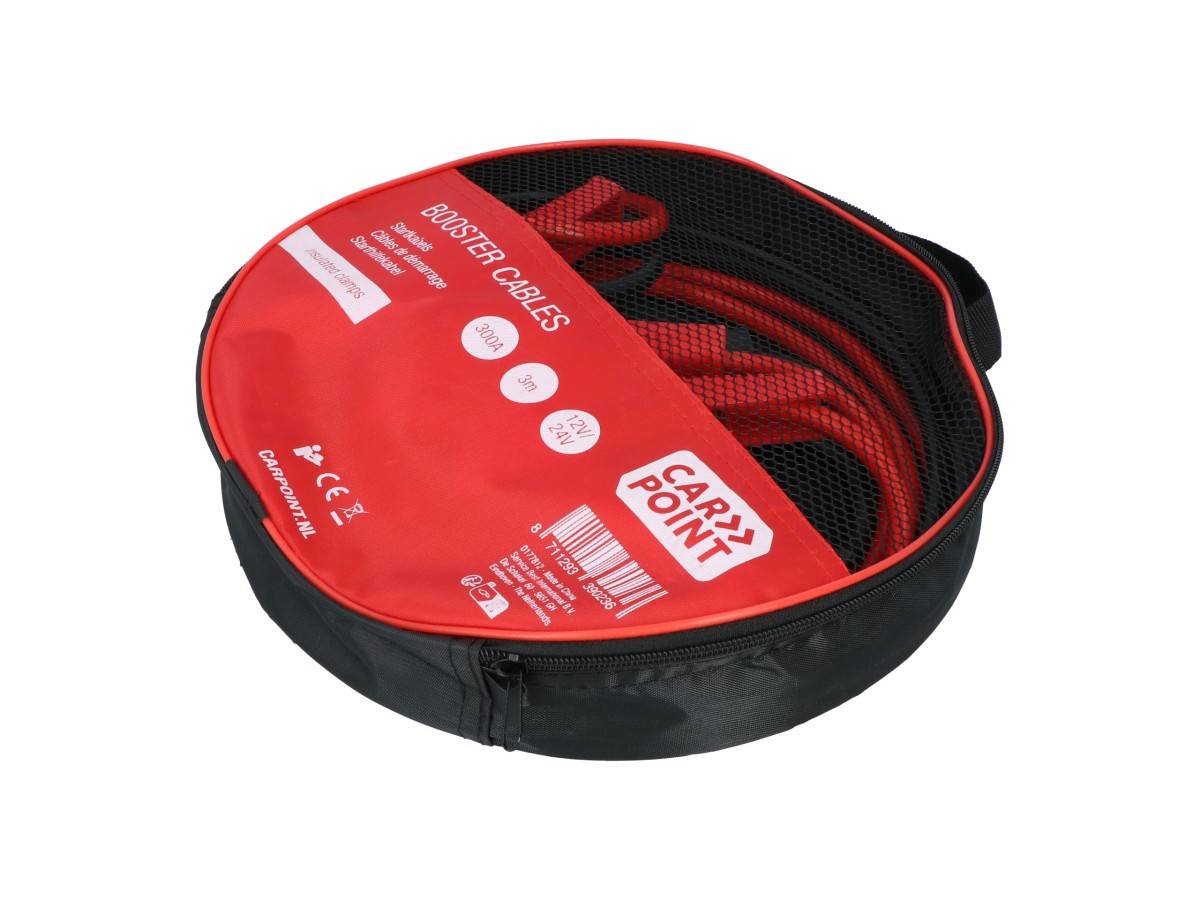 Carpoint Startkabel 300A Geïsoleerde Klemmen-0
