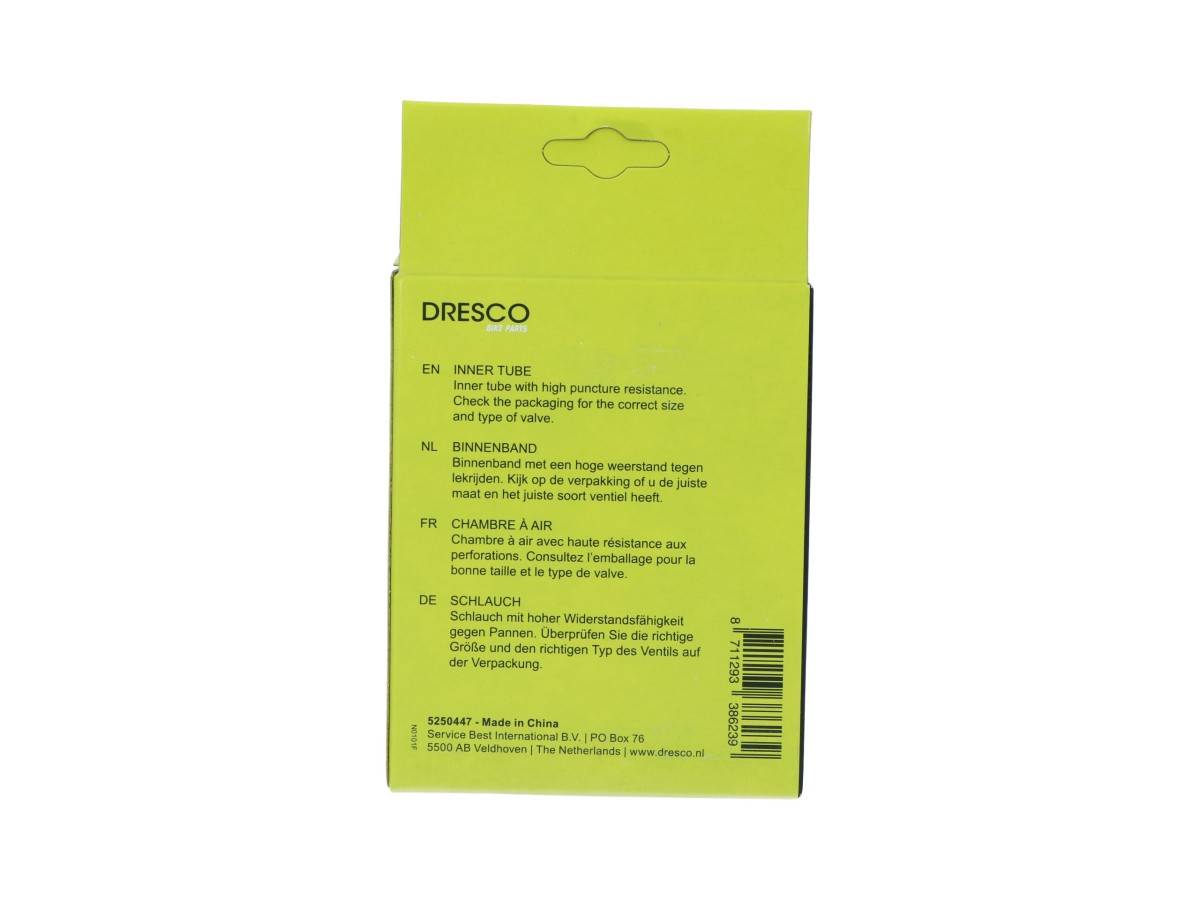 Dresco Binnenband 16 x1.70-2.10 (47/62-305) Dunlop 40mm-0
