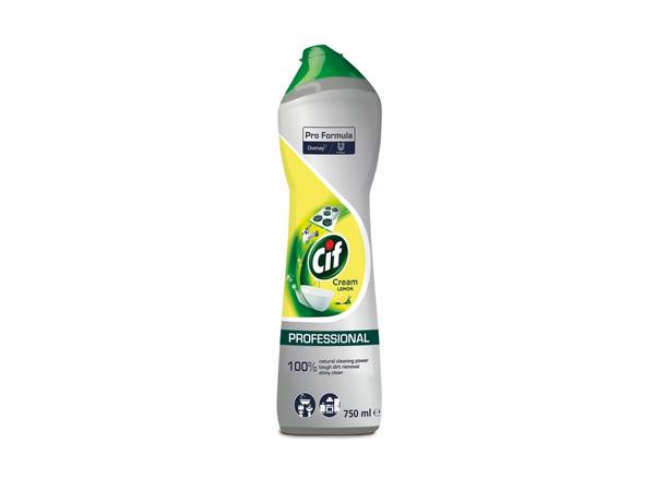Cif Pro Formula schuurmiddel citroen 750ml
