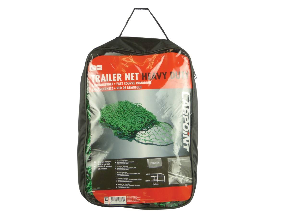 Carpoint Aanhangernet Elastische Rand 250x350cm-0
