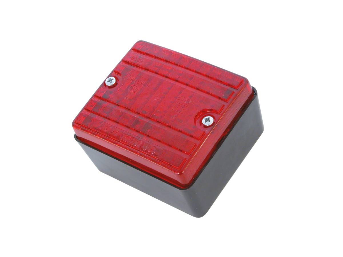 Mistachterlicht 70x80mm 12V e4-47333-0