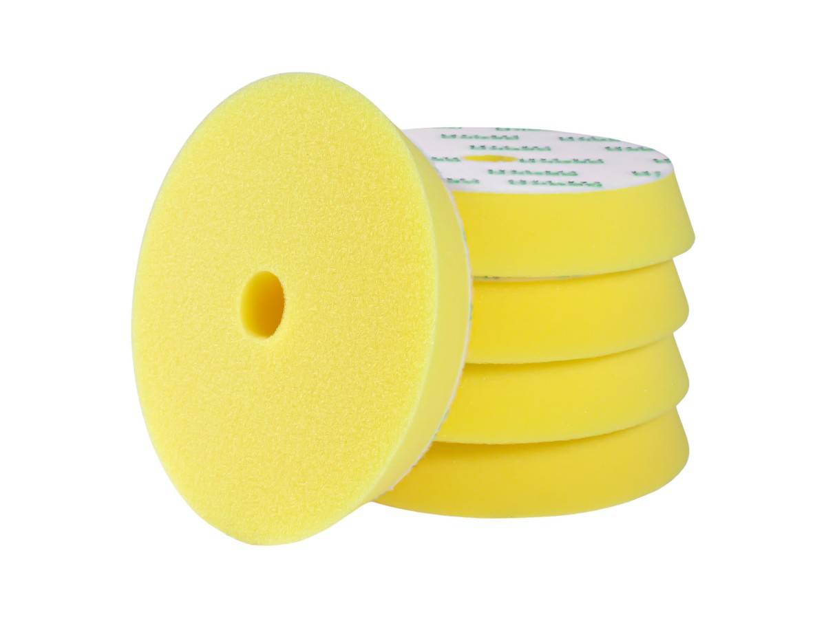 Gecko Polijstpads Hard Geel 150mm 5 stuks-0