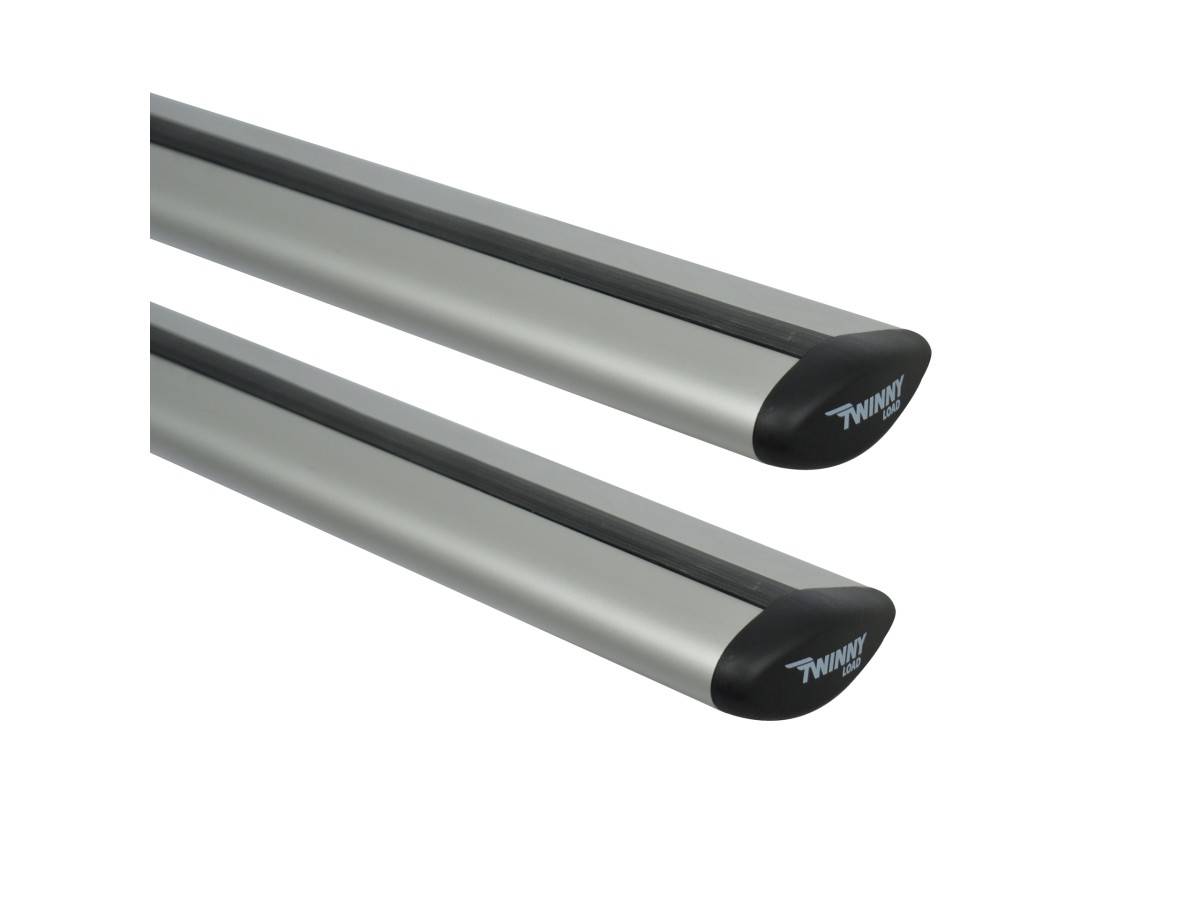 Twinny Load F01 Dakdragerset Fly Bar 124cm Aluminium-0
