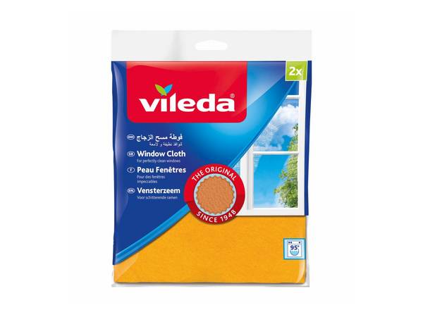 Vileda Raamzeem +30% Microvezel 2 Stuks