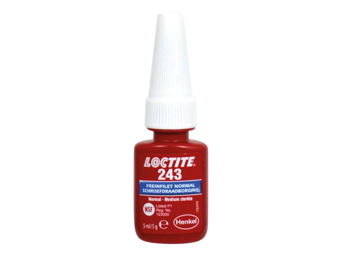 Loctite 1370535 Borgmiddel medium (blauw) 5ml-0