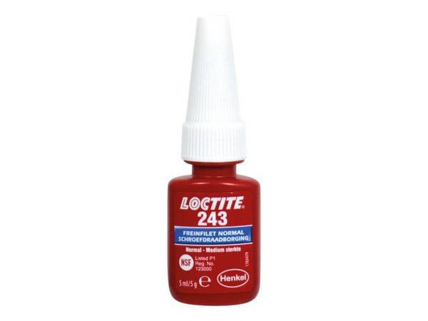 Loctite 1370535 Borgmiddel medium (blauw) 5ml