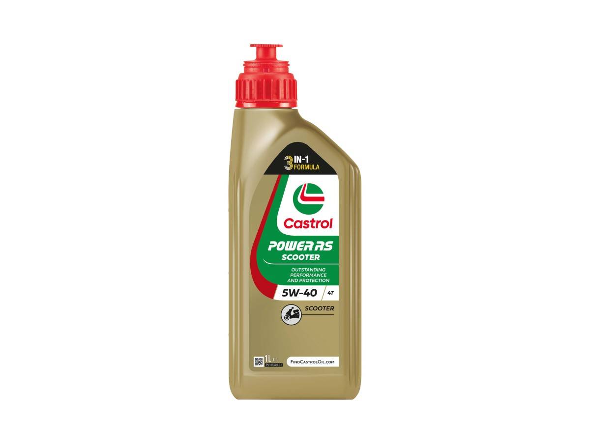 Castrol Power RS Scoot. 4T 5W-40 1 Liter-0