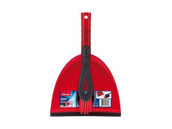 Vileda Stoffer en Blik Set 2in1