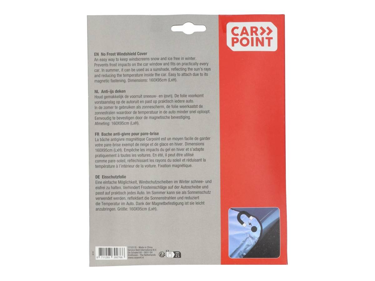 Carpoint Anti-IJsdek Folie Magnetisch 160x95cm-0