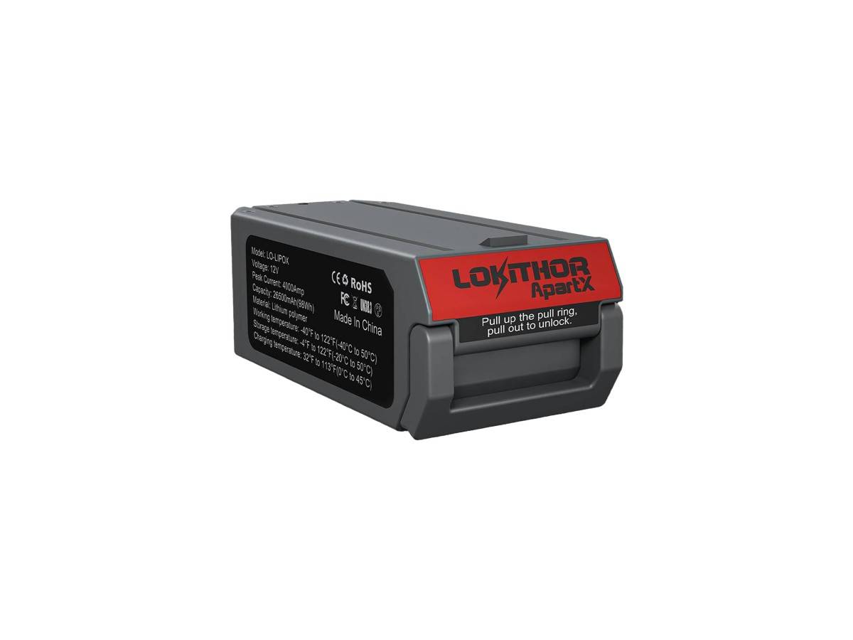 Lokithor Batterij LIPOX voor ApartX Jumpstarter 12V 4000A-0
