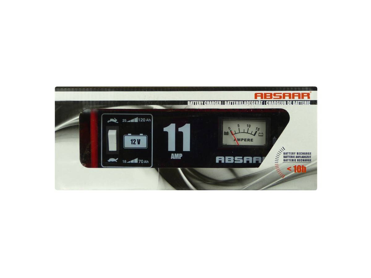 Absaar acculader 12V 11A-0