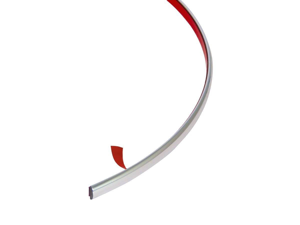 Carpoint Decoratie strip chroom 6mm/8 meter-0
