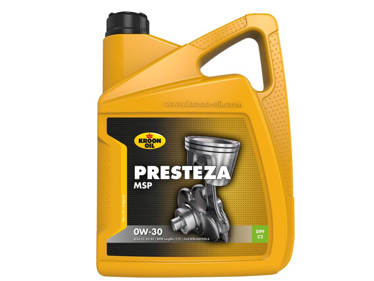 Kroon-Oil 37319 Presteza MSP 0W-30 5 Liter-0