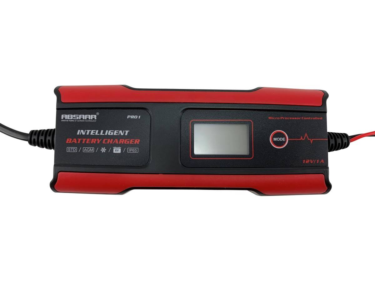 Absaar Acculader PRO 1.0 6/12V 1A-0