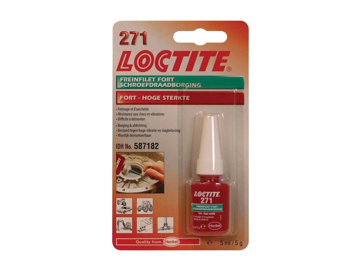 Loctite 2701 Draadborging groen 5ml-0