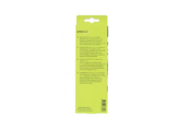 Dresco Fietsketting City 1/2x1/8 112 schakels