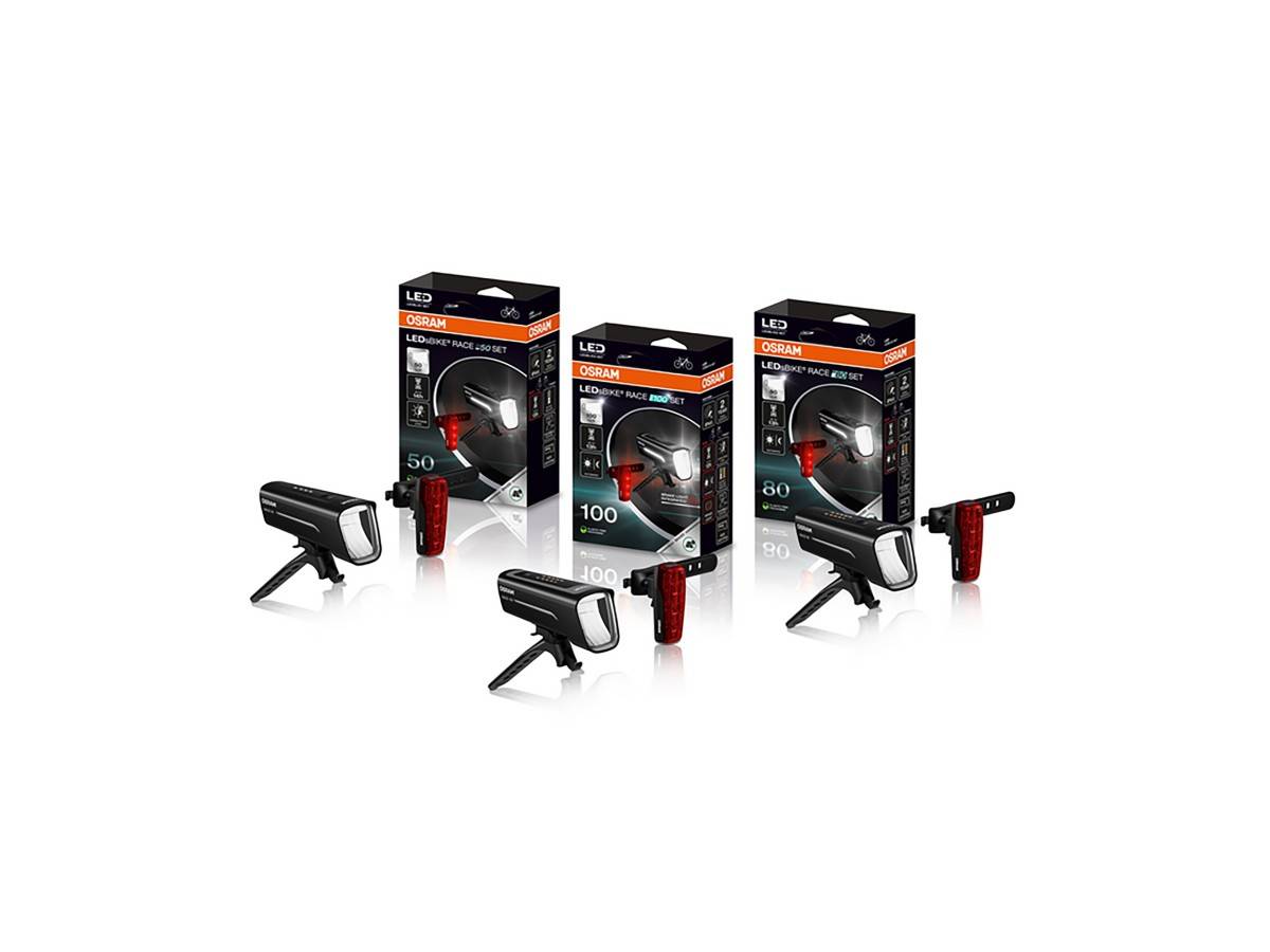 Osram LEDs Bike Race verlichtingsset 50 LUX Oplaadbaar-0