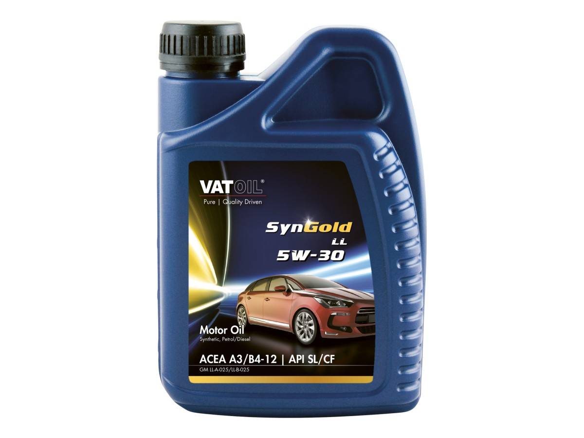 VatOil 50016 Motorolie SynGold LL 5W-30 1 liter-0