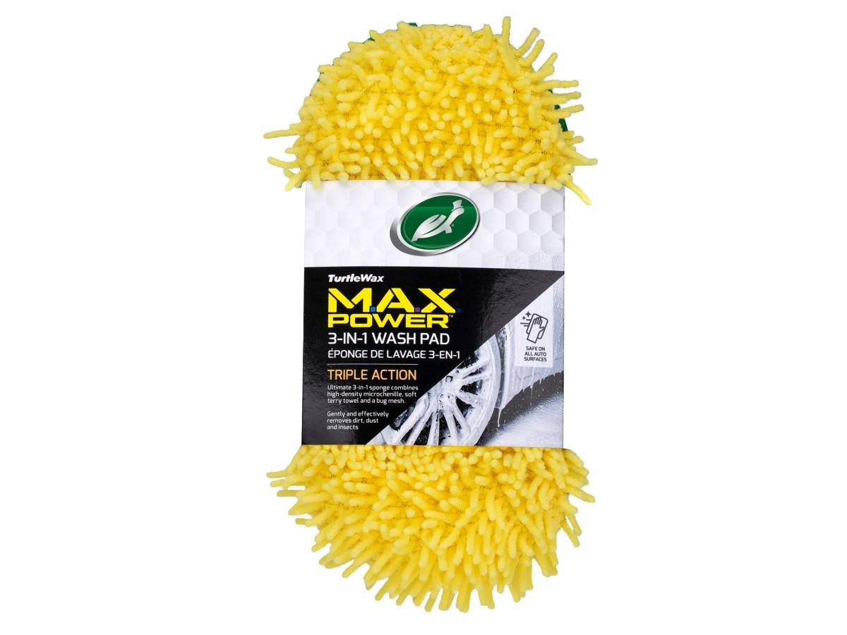 Turtle Wax 54697 Max Power 3-in-1 Wash Pad-0