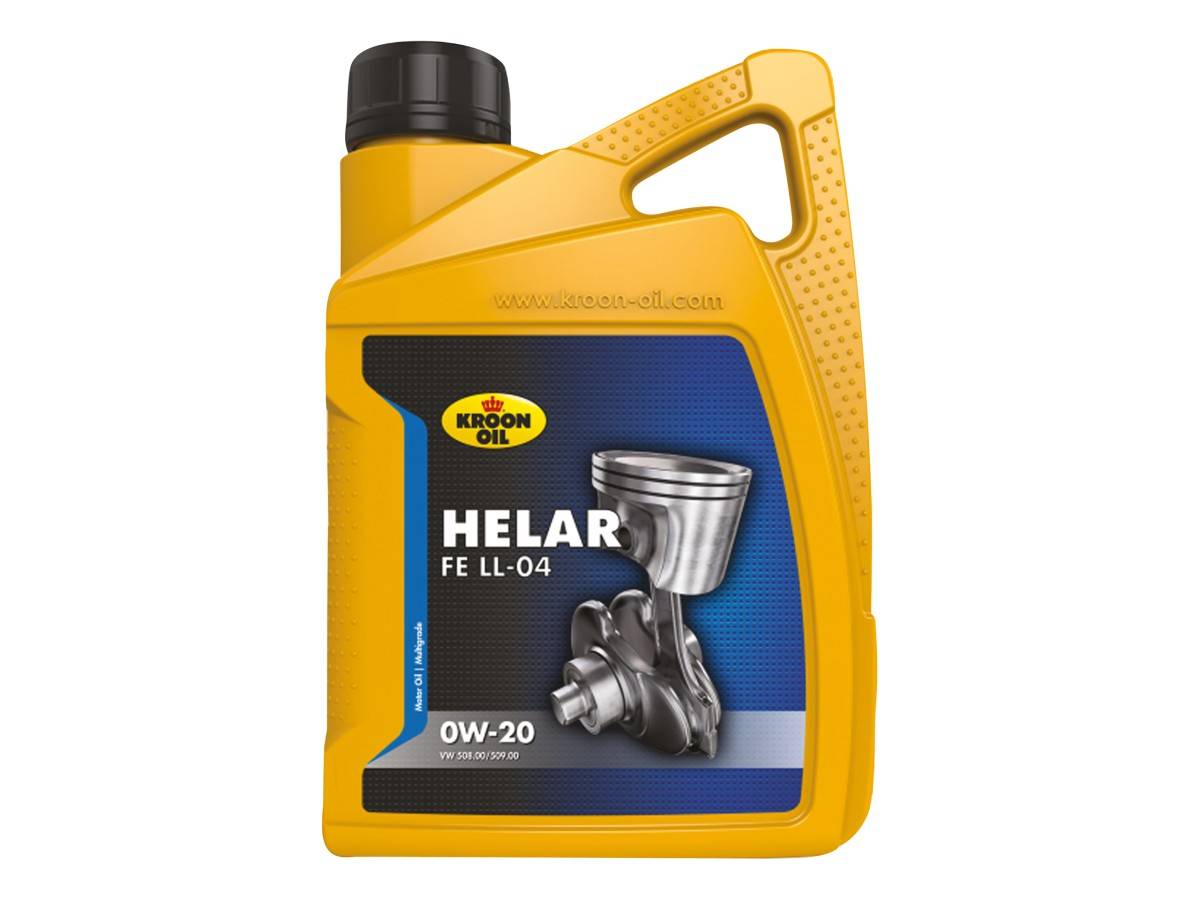 Kroon-Oil Motor olie 32496 Helar FE LL-04 0W-20 1 Liter-0