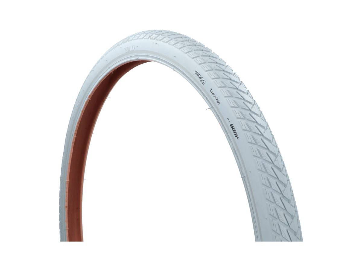 Dresco Anti-Lek Buitenband Traveller 28 x 1.75 (47-622) Reflectie Grijs-0