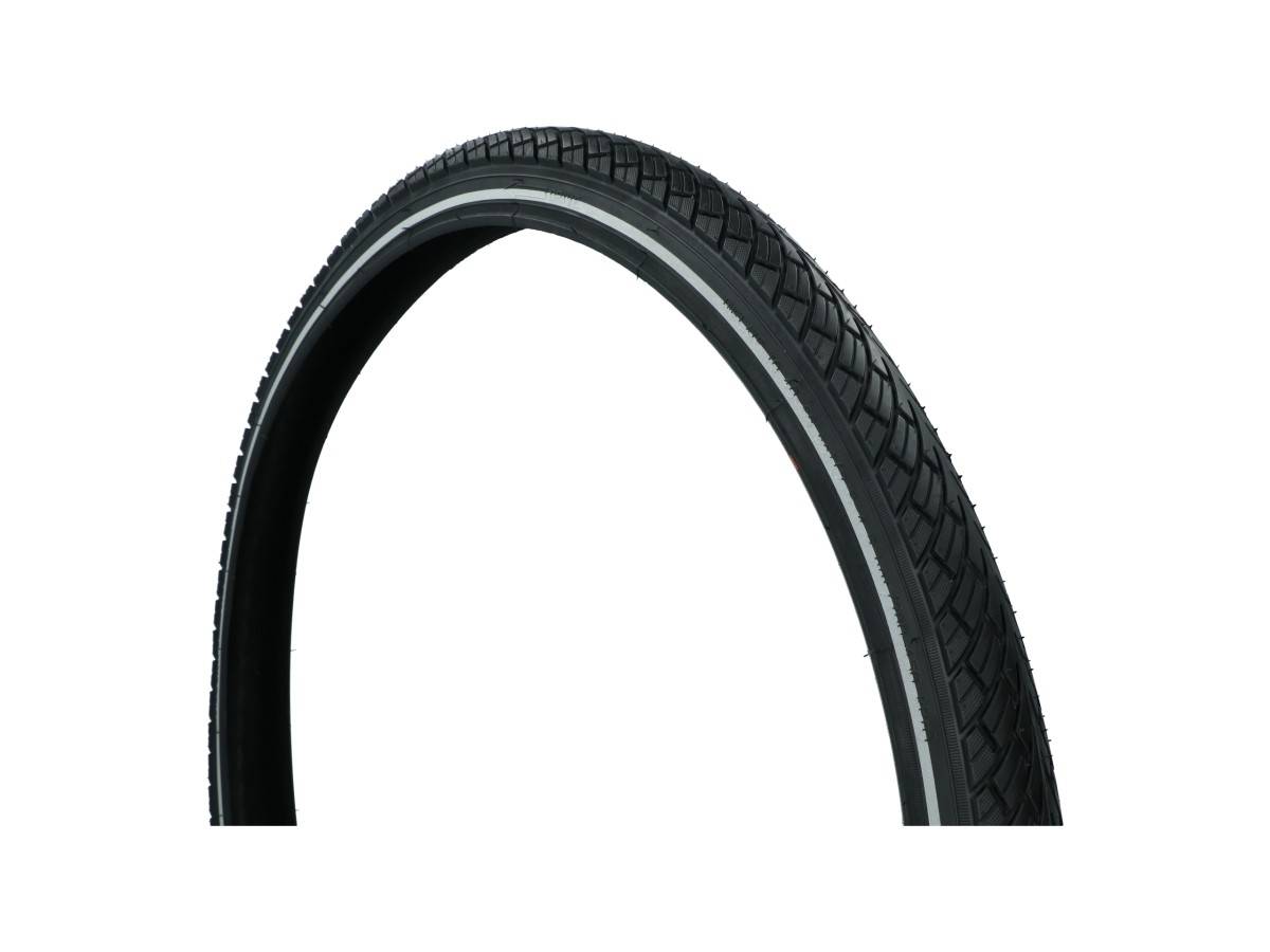 Dresco Buitenband Street 26 x 1.75 (47-559) Zwart Reflectie-0