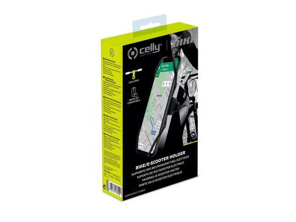 Celly Swipe Telefoonhouder Fiets Stem zwart