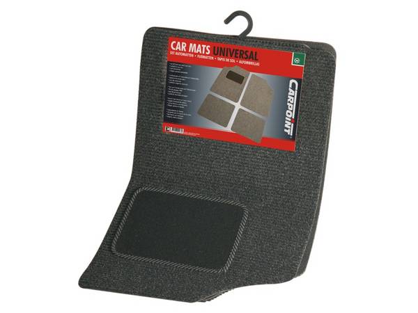 Carpoint Automattenset Universeel Antraciet