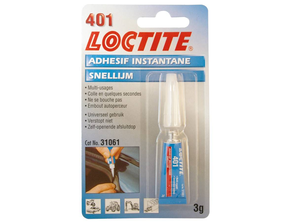 Loctite 401 Snellijm 3gr-0
