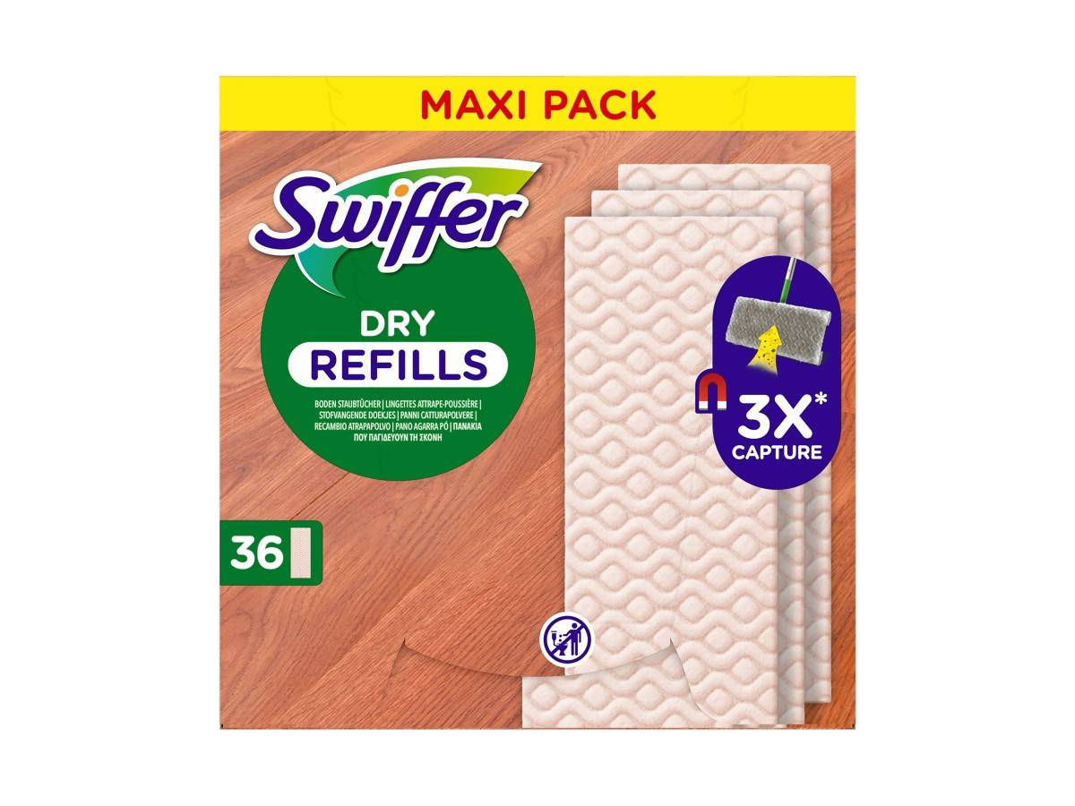 Swiffer Dry Vloerreiniger Hout Stofdoeken 36 Stuks-0