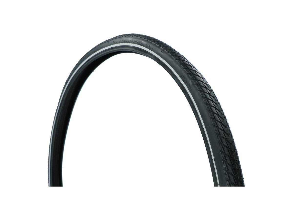 Dresco Anti-Lek Buitenband Traveller 28x1 5/8x 1 3/8 (37-622) Reflectie Zwart-0