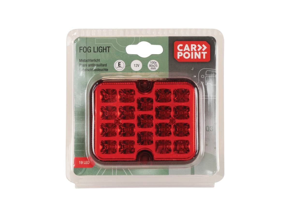 Mistachterlicht 19 LED 12V 100x80x25mm-0