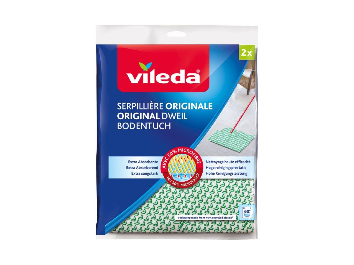 Vileda Original Groene Dweil 2 Stuks-0