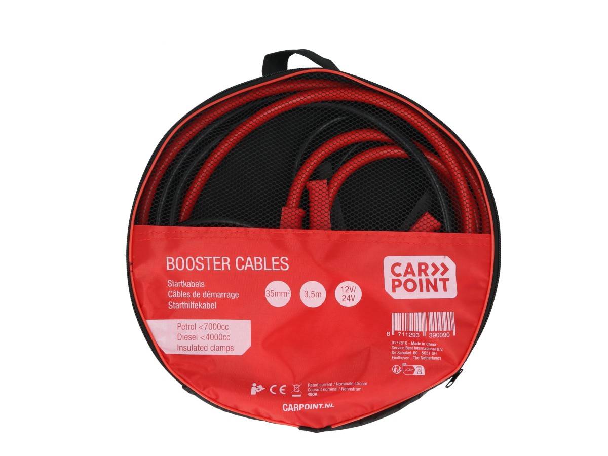 Carpoint Professionele Startkabel 35mm² Geïsoleerde Handgreep-0