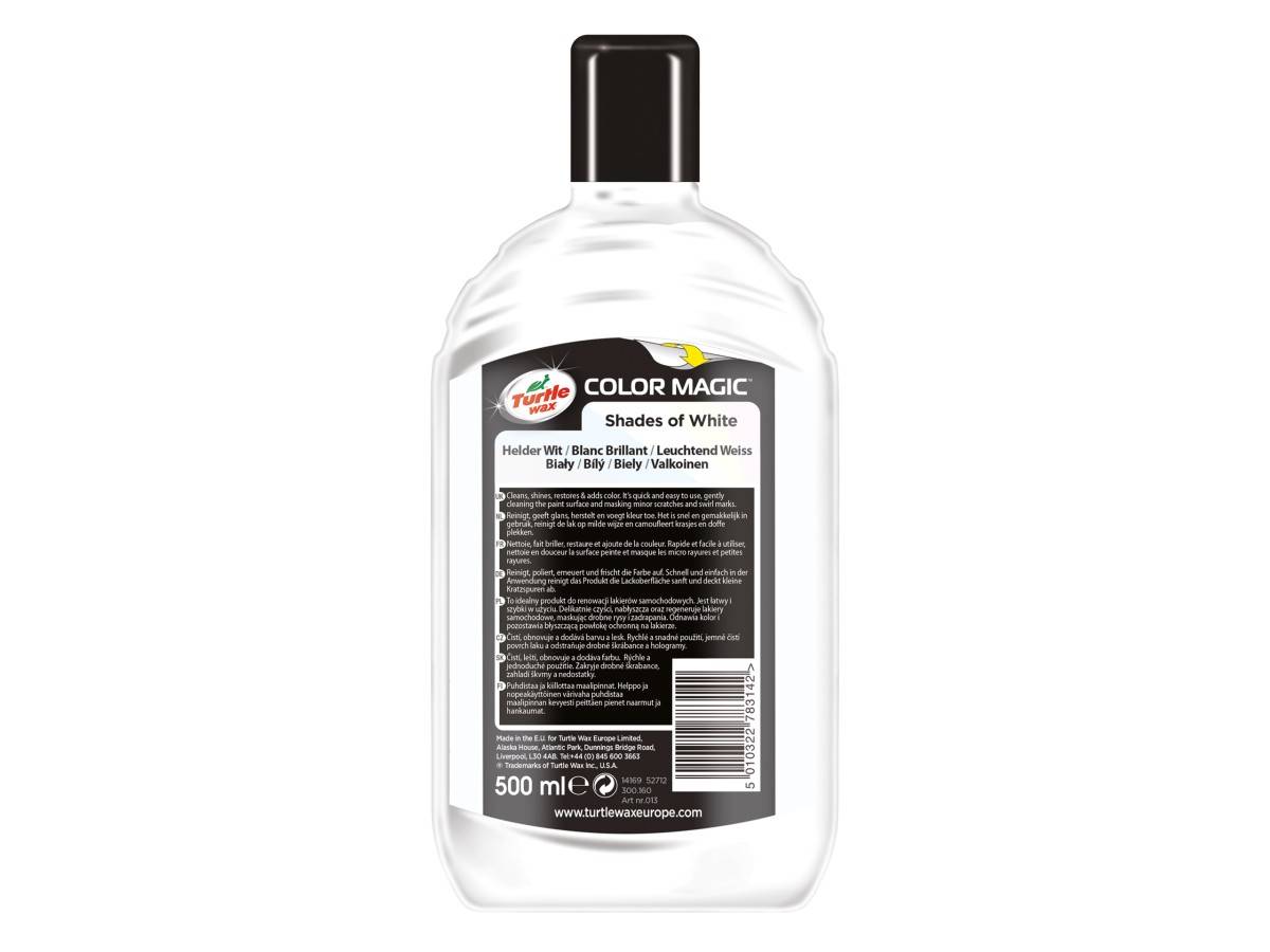 Turtle Wax 52712 Color Magic Bright White Wax 500ml-0