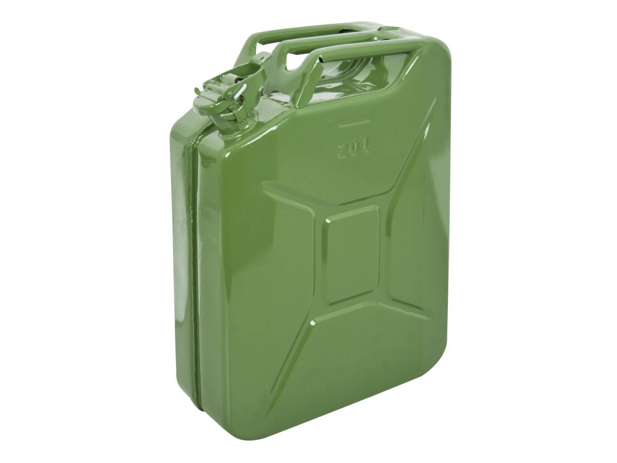 Carpoint Benzinekan 20Ltr Groen Metaal UN-keur-0