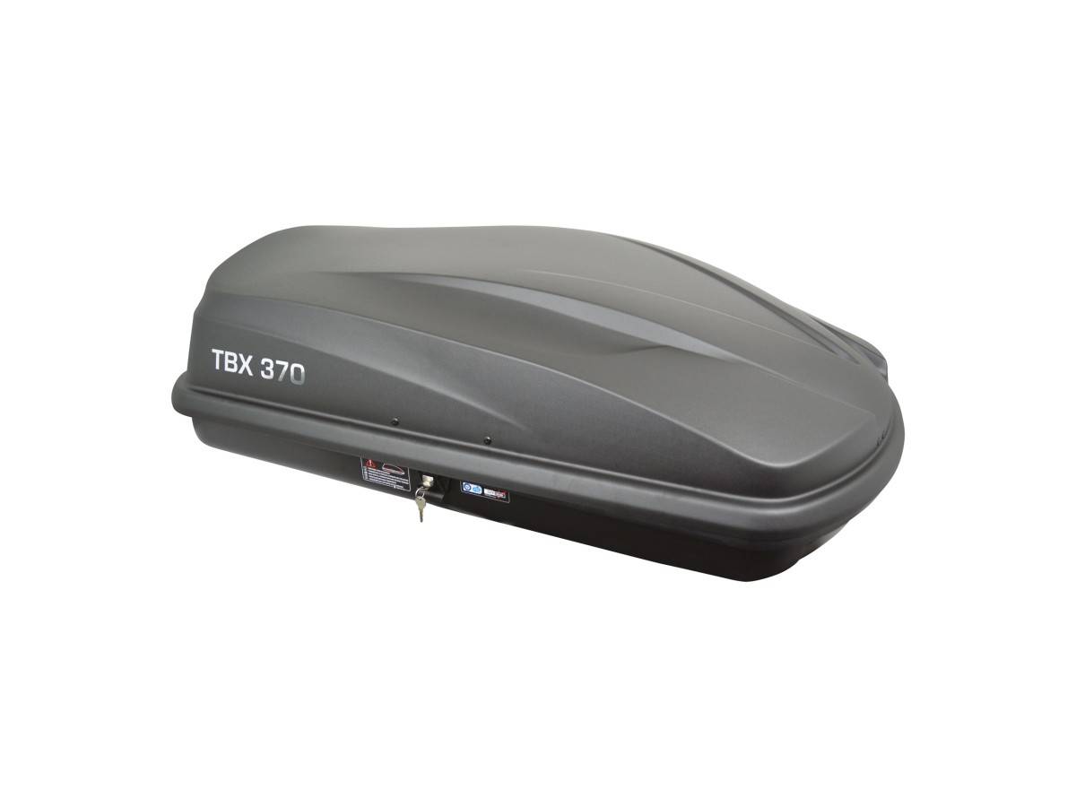 Twinny Load dakkoffer TBX 370 Mat Grijs/Zwart-0