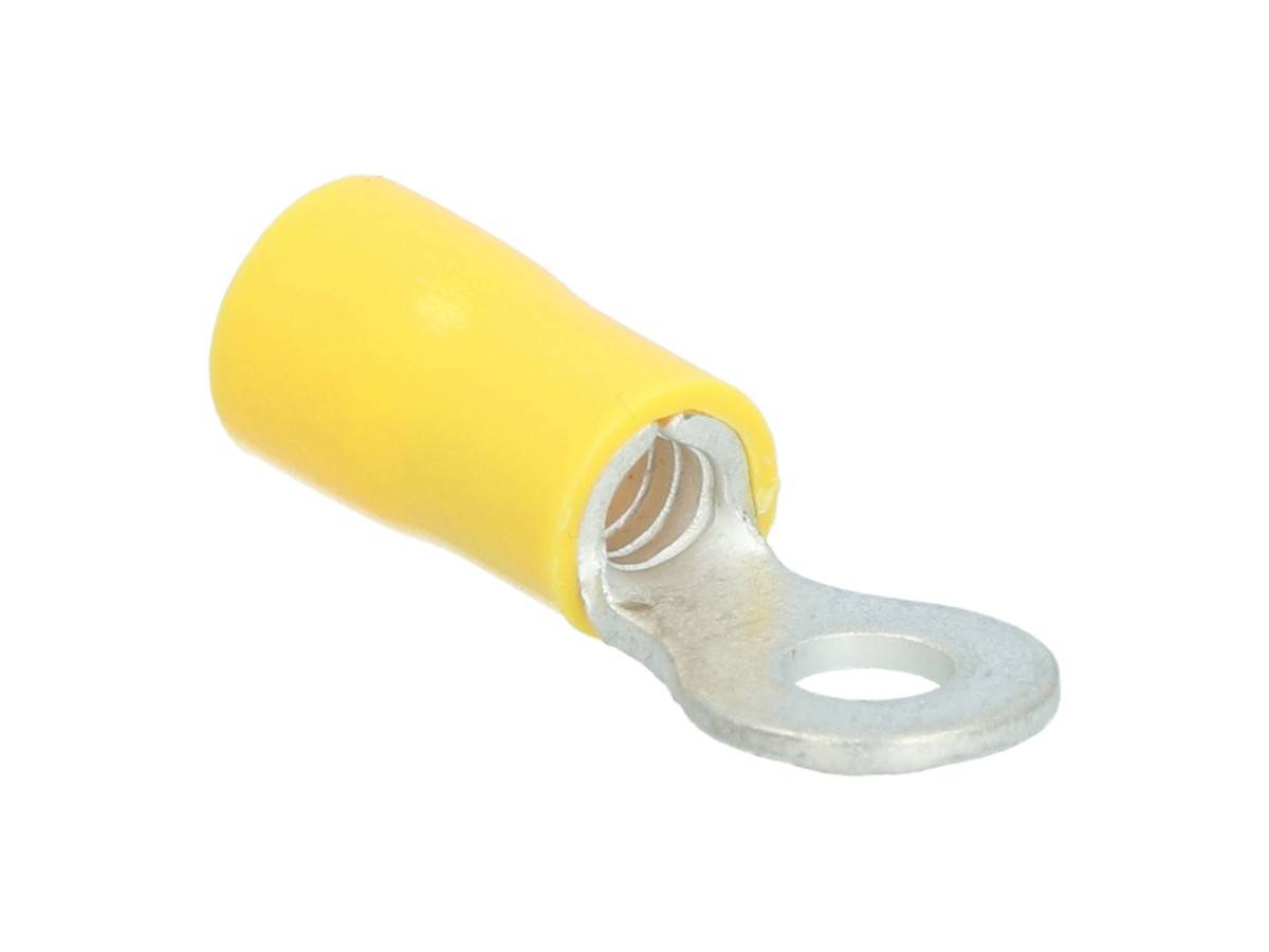 Carpoint Ringkabelschoen 674 Geel M4 10 Stuks-0